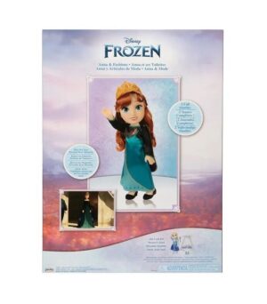 MUÑECA DISNEY FROZEN ANA CON ATUENDO DE CAMBIO COD 21608 - Imagen 3