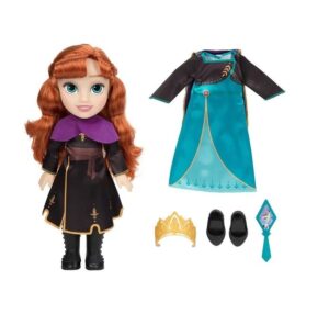 MUÑECA DISNEY FROZEN ANA CON ATUENDO DE CAMBIO COD 21608 - Imagen 2