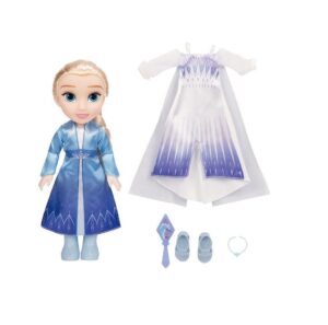 MUÑECA DISNEY FROZEN ELSA CON ATUENDO DE CAMBIO COD 21596 - Imagen 2