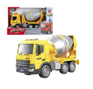 CAMION MEZCLADOR CITY SERIES CON LUZ Y SONIDO COD IK0723 - Imagen 4