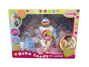CARINITO BEBE CANDY DE PASEO LLORA DE VERDAD CELES COD 798