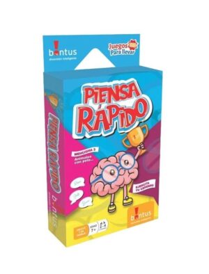 JUEGO DE MESA PIENSA RAPIDO BONTUS COD 554 - Imagen 3