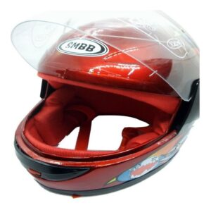 CASCO DE CARRERA SUPER PROTECCION COD 38555 CASCO ROJO - Imagen 2