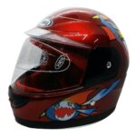 CASCO DE CARRERA SUPER PROTECCION COD 38555 CASCO ROJO