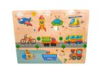 PUZZLE DE MADERA MODELOS SURTIDOS COD FD9306 VEHICULOS