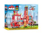 BLOQUES ZURU MAX CITY ESTACION DE BOMBEROS 976 PCS COD 83165