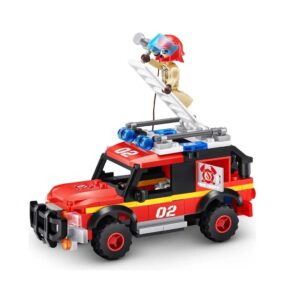 BLOQUES ZURU MAX CITY ESTACION DE BOMBEROS 976 PCS COD 83165 - Imagen 3