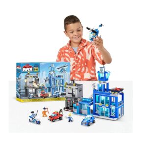 BLOQUES ZURU MAX CITY ESTACION DE POLICIAS 889 PCS COD 83162 - Imagen 4