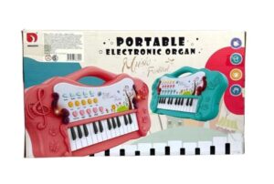PIANO ORGANO MUSICAL FESTIVAL LUZ Y SONIDO USB COD 1630 CELEST - Imagen 4