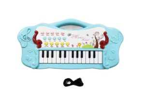 PIANO ORGANO MUSICAL FESTIVAL LUZ Y SONIDO USB COD 1630 CELEST - Imagen 2