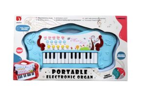 PIANO ORGANO MUSICAL FESTIVAL LUZ Y SONIDO USB COD 1630 CELEST