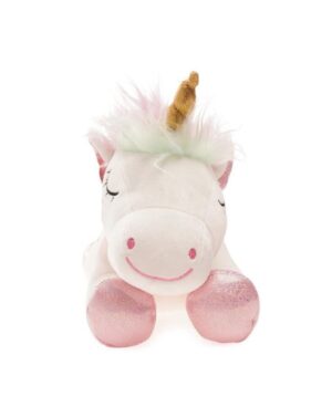 PELUCHE UNICORNIO ECHADO SPANDEX 37 CM COD 8267 - Imagen 3