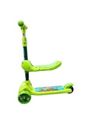 MONOPATIN GO SPEED STREET 2 EN 1 ASIENTO LUZ Y SONIDO COD 12269 VERDE - Imagen 2