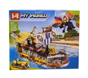 MY WORLD CRAFT PLAYSET BOQUES ESCENARIO CON FIGURA MG1100