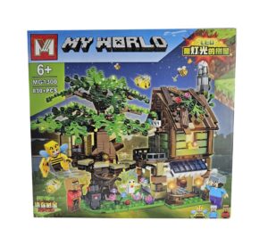 MY WORLD CRAFT PLAYSET BOQUES ESCENARIO CON FIGURA MG1300
