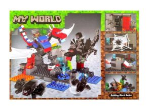 MY WORLD CRAFT PLAYSET BOQUES ESCENARIO CON FIGURAS 11267 - Imagen 2