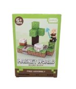 CUBOS MAGNETICOS NECRAFT 24 PCS MAGNETIC WORLD COD S001-33
