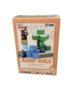 CUBOS MAGNETICOS NECRAFT 53 PCS MAGNETIC WORLD COD S001-2