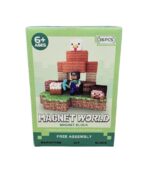 CUBOS MAGNETICOS NECRAFT 36 PCS MAGNETIC WORLD COD S001-34