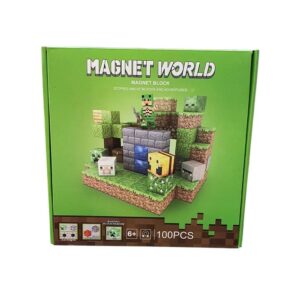 CUBOS MAGNETICOS NECRAFT 100 PCS MAGNETIC WORLD COD S001-36