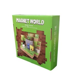 CUBOS MAGNETICOS NECRAFT 100 PCS MAGNETIC WORLD COD S001-36 - Imagen 2