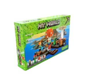 MY WORLD CRAFT PLAYSET BOQUES ESCENARIO CON FIGURAS 10619 - Imagen 2