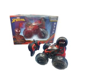 AUTO RADIO CONTROL SPIDERMAN FIVE WHEELS STUNT COD DIS043 NEGRO - Imagen 5