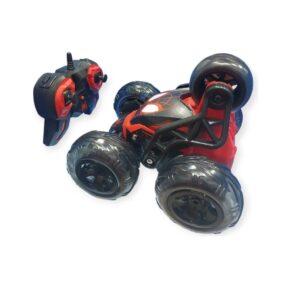 AUTO RADIO CONTROL SPIDERMAN FIVE WHEELS STUNT COD DIS043 NEGRO - Imagen 2
