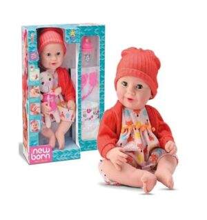 MUNECO BEBE CON MAMADERA MAGICA PANAL Y OSITO COD DIV123 - Imagen 5
