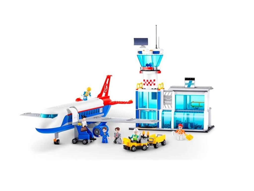 BLOQUES ZURU MAX AEROPUERTO793 PCS COD 7644 - Imagen 2