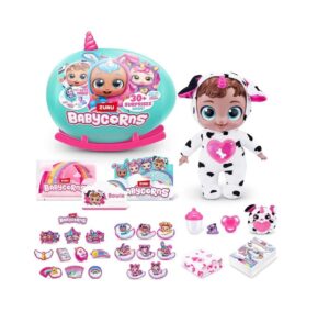 BABYCORNS BEBOTE ZURU 30 SORPRESAS LUZ Y SONIDO COD 92108 FUCSIA - Imagen 3