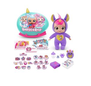 BABYCORNS BEBOTE ZURU 30 SORPRESAS LUZ Y SONIDO COD 92108 DORADO - Imagen 3