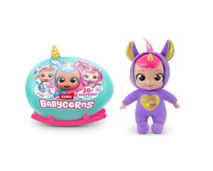 BABYCORNS BEBOTE ZURU 30 SORPRESAS LUZ Y SONIDO COD 92108 DORADO - Imagen 4