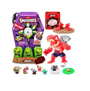 SMASHERS HORROR HOUSE LARGE HOUSE 35 SURPRISES COD 74124 NEGRO - Imagen 2