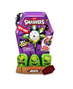 SMASHERS HORROR HOUSE LARGE HOUSE 35 SURPRISES COD 74124 NEGRO