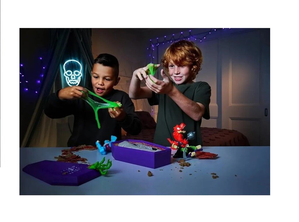SMASHERS HORROR HOUSE MEDIUM HOUSE 15 SURPRISES COD 74125 ROJ - Imagen 4