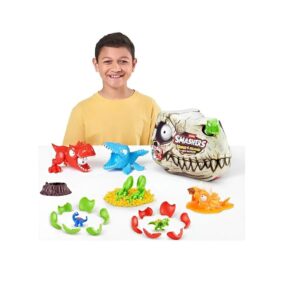 SMASHERS DINO ISLAND T REX BATTLE 20 SURPRISES COD 7486 VER - Imagen 4
