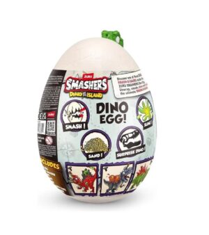 HUEVO SMASHERS  DINO ISLAND MINI EGG 8 SURPRISES COD 7486 NARANJA - Imagen 3