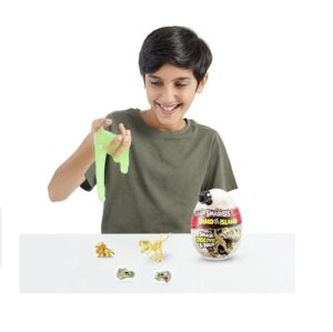 HUEVO SMASHERS DINO ISLAND NANO EGG 6 SURPRISES COD 7495 NEGRO - Imagen 3