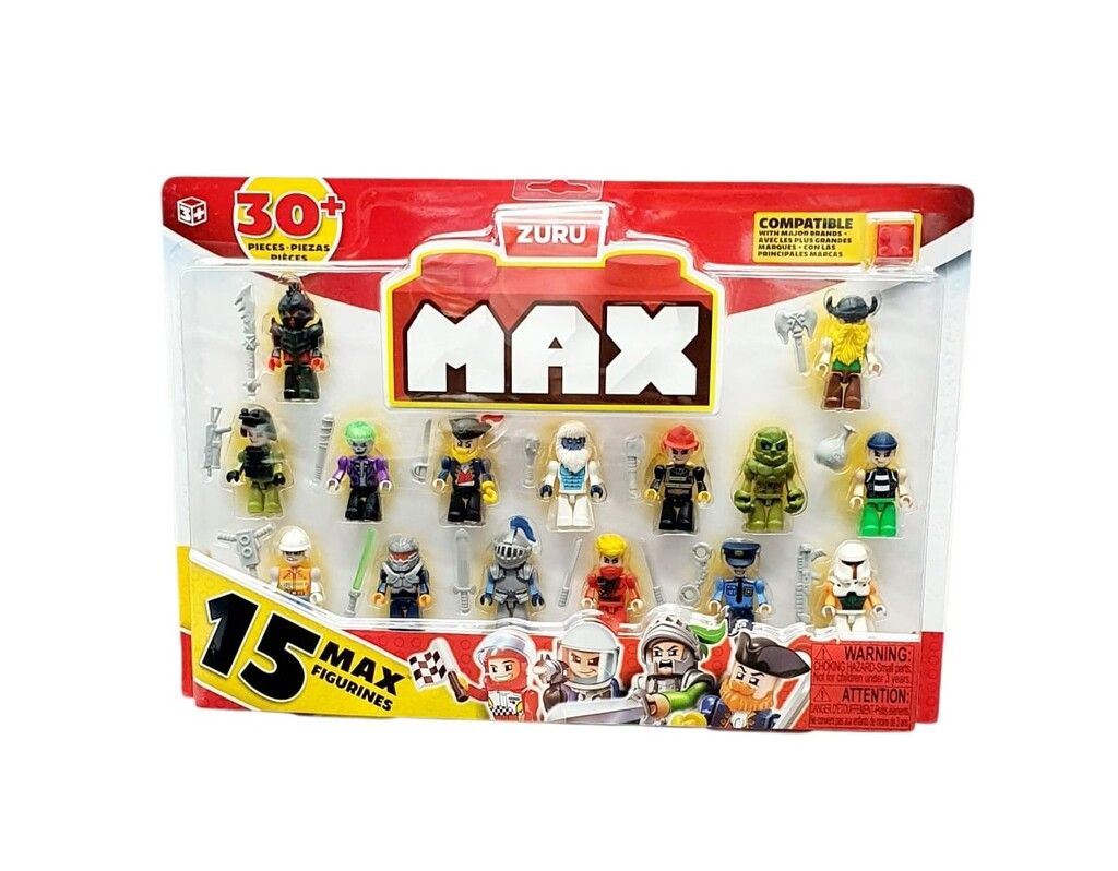 BLOQUES ZURU MAX FIGURA CAJA X 15 COLECCIONABLE COD 8344 MOD 2