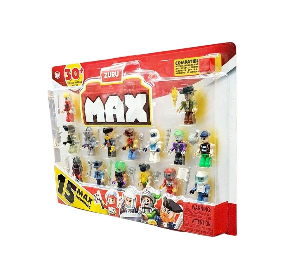 BLOQUES ZURU MAX FIGURA CAJA X 15 COLECCIONABLE COD 8344 MOD 1