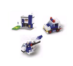 BLOCKY SUPER POLICIAS 150 PIEZAS COD 0671 - Imagen 3