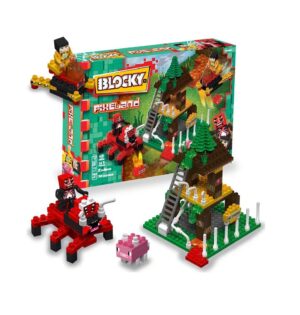 BLOCKY PIXELAND LADRILLOS PARA ARMAR 147 PIEZAS COD 0691 - Imagen 3