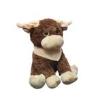 PELUCHE TORO SENTADO 60 CM PHI PHI TOYS COD 4528 MARRON