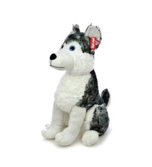 PELUCHE PERRO SIBERIANO SENTADO 70 CM PHI PHI TOYS COD 3837 - Imagen 2