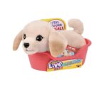 LITTLE LIVE PETS REAL PUPPY PELUCHE MINI MASCOTA COD 26611 BEIGE