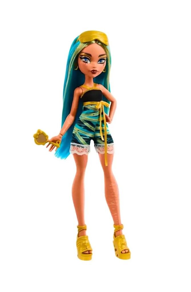 MUNECA MONSTER HIGH ARTICULADA CON ACC COD JGM42 CLEO DENILE - Imagen 2