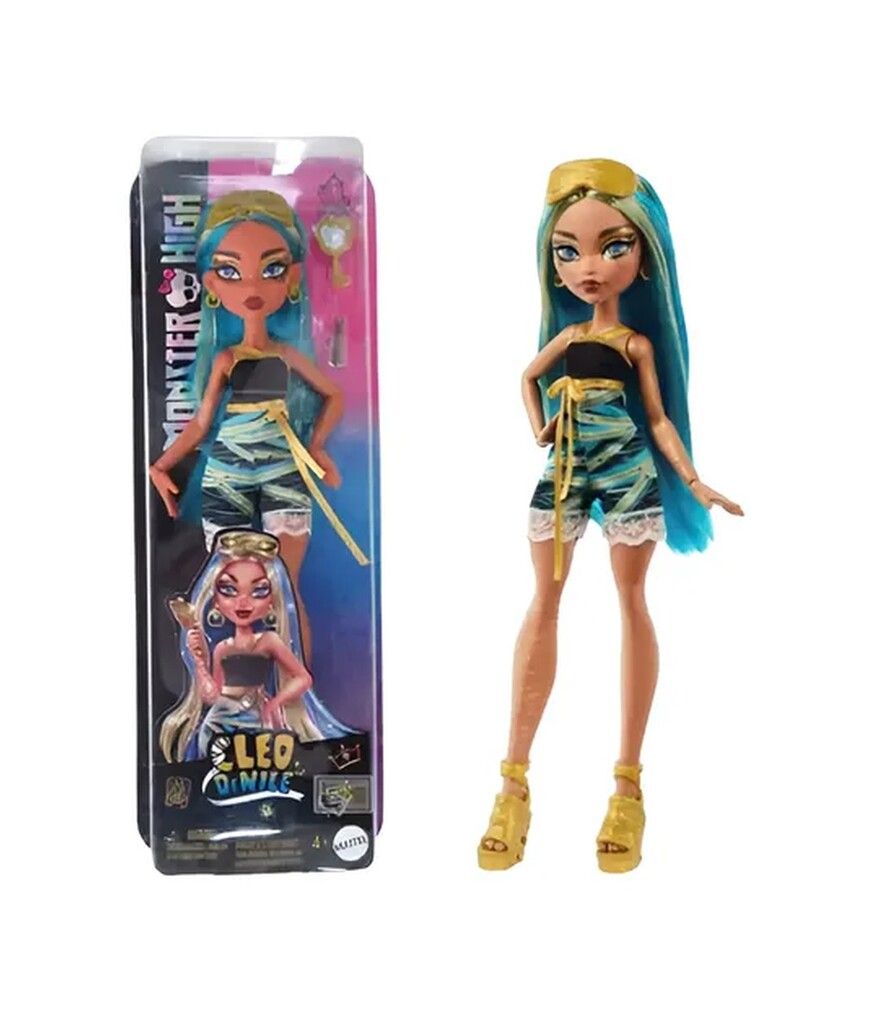MUNECA MONSTER HIGH ARTICULADA CON ACC COD JGM42 CLEO DENILE - Imagen 4