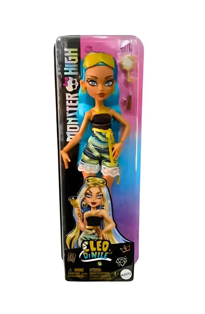MUNECA MONSTER HIGH ARTICULADA CON ACC COD JGM42 CLEO DENILE