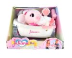 JULIANA PETS HORA DE BANO PELUCHE CON SON Y MOV COD 0165 CERDO
